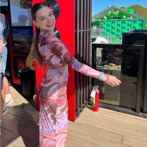 Colorful Swirl Long Sleeve Set